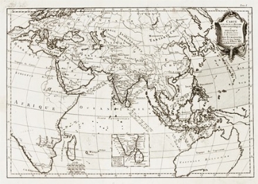  Rigobert Bonne  (Raucourt, Ardenne, 1727 - Parigi, 1795) : Carte pour servir a  [..]