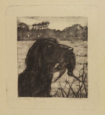  Carlo Servolini  (Livorno, 1876 - Collesalvetti, 1948) : La preda.  - Auction Prints, Drawings, Maps and Views - Libreria Antiquaria Gonnelli - Casa d'Aste - Gonnelli Casa d'Aste