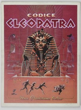  SeSar [pseud. di Sergio Sarri]  (Torino, 1938) : Codice Cleopatra.  - Auction Timed Auction: Prints & drawings - Libreria Antiquaria Gonnelli - Casa d'Aste - Gonnelli Casa d'Aste
