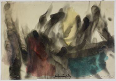  Xanti Schawinsky  (Basilea, 1904 - Locarno, 1979) : Smoke picture.  - Auction Timed Auction: Prints & drawings - Libreria Antiquaria Gonnelli - Casa d'Aste - Gonnelli Casa d'Aste