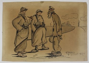 Soldati francesi.  - Auction Timed Auction: Prints & drawings - Libreria Antiquaria Gonnelli - Casa d'Aste - Gonnelli Casa d'Aste