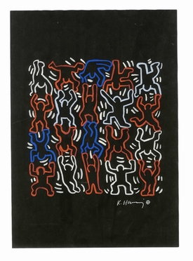 Keith Haring  (Reading, 1958 - New York, 1990)