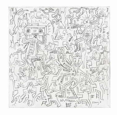 Keith Haring  (Reading, 1958 - New York, 1990)