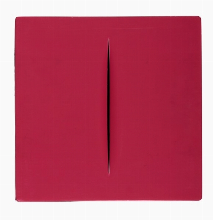 Lucio Fontana.