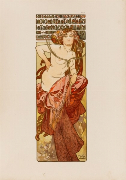 Mucha Alphonse, Documents dcoratifs. 1901-1902.